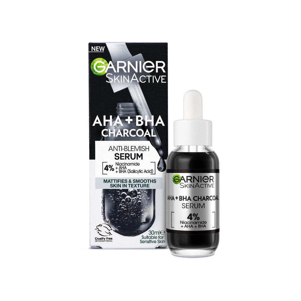 Garnier Pure Active Charcoal Serum - 30mL