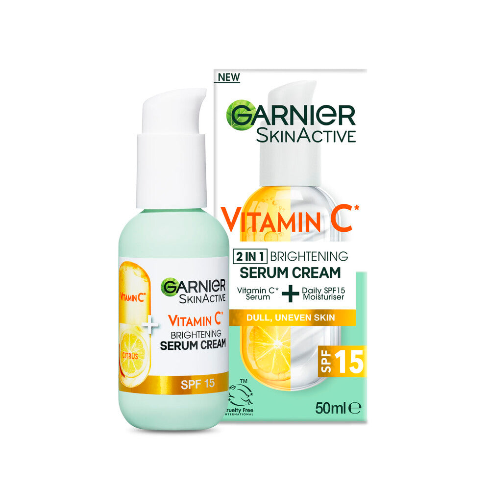 Garnier Vitamin C Brightening Serum Cream Spf15 - 50mL