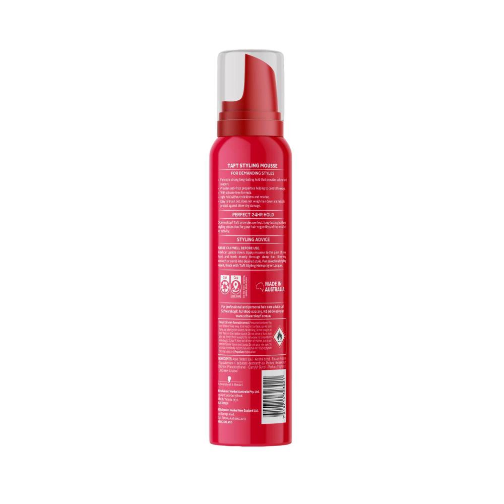 Schwarzkopf Taft Max Hold Styling Mousse - 200g