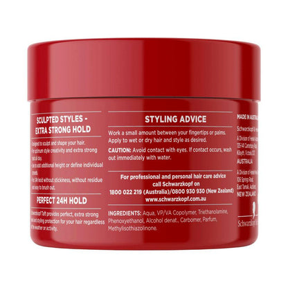Schwarzkopf Taft Super Hold Styling Gel - 250g