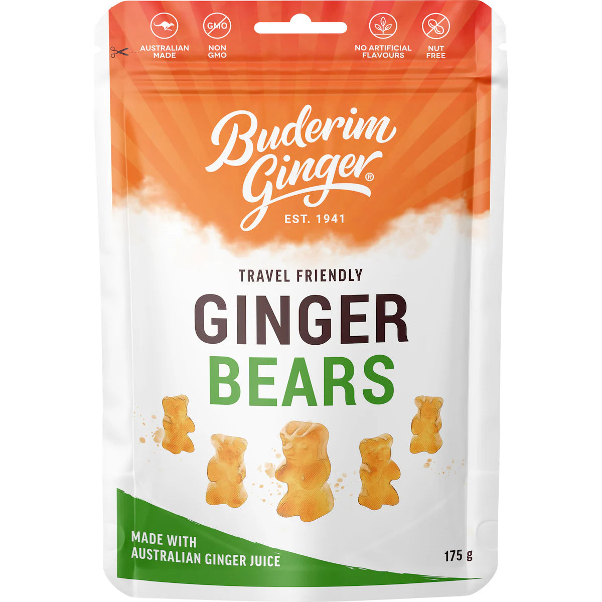 Buderim Ginger Bears | 175g