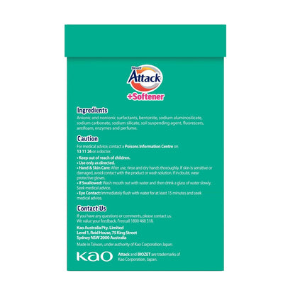 Biozet Attack Laundry Powder With Softener 2kg