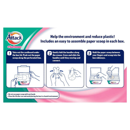 Biozet Attack Attack Laundry Powder With Softener 2kg