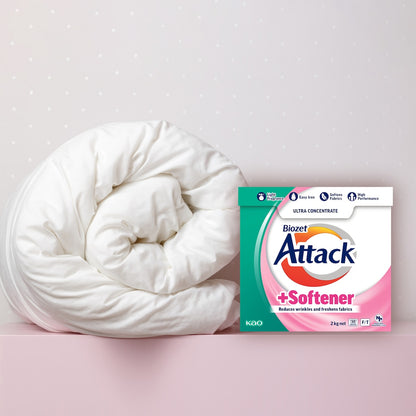 Biozet Attack Attack Laundry Powder With Softener 2kg