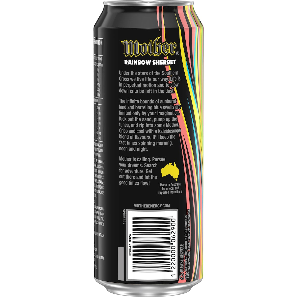 Mother Energy Drink Rainbow Sherbet 500ml