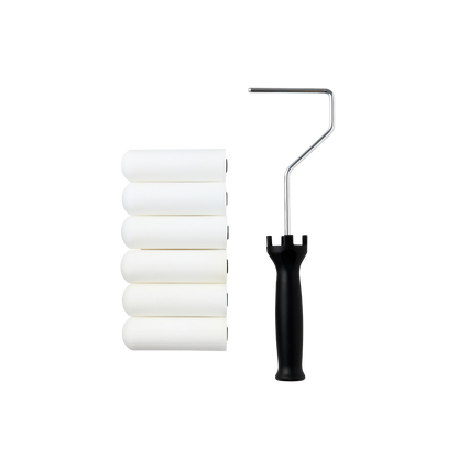 Prorenovator Mini Roller Foam Set - 100mm - 9mm - 7 Pack