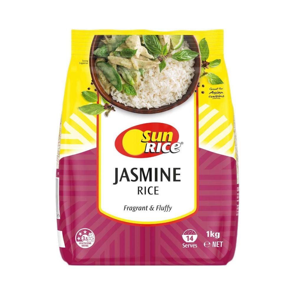 Sunrice Jasmine Rice - 1kg