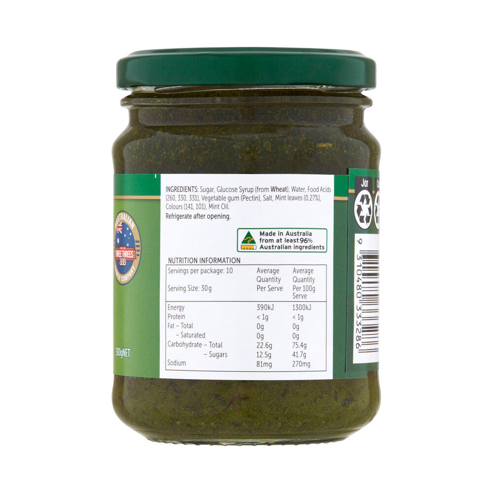 Three Threes Mint Jelly - 300g