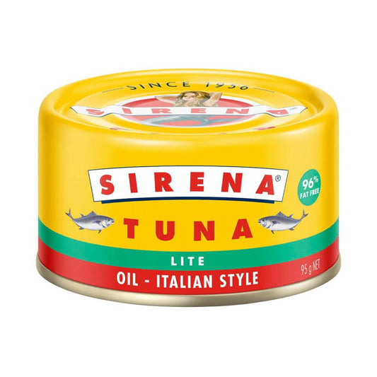 Sirena Lite Tuna In Oil Italian Style - 95g