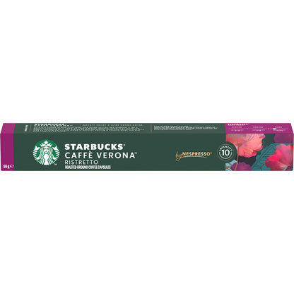 Starbucks By Nespresso Caffe Verona Coffee Pods 10 Pack