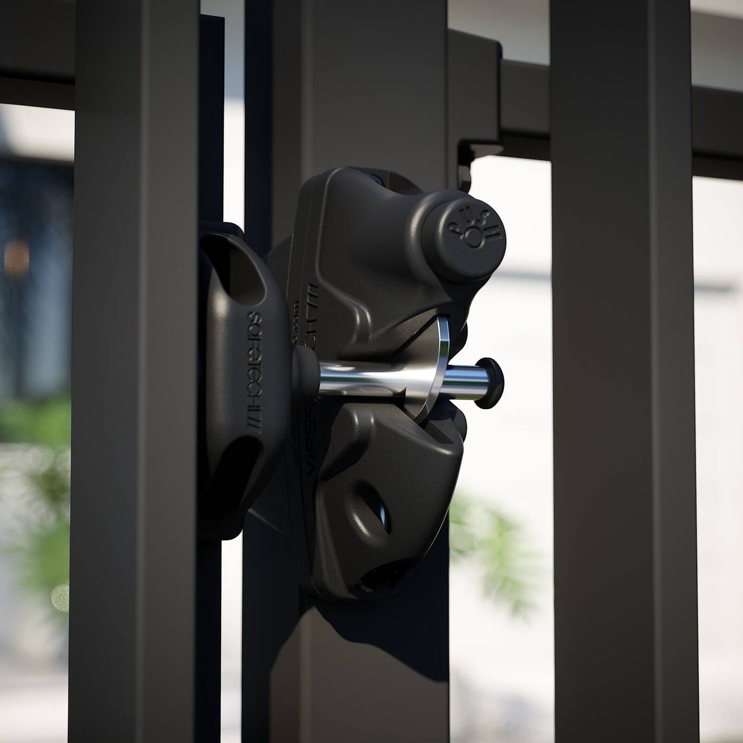 ProtectorAl G8Safe Double Sided Gravity X Gate Latch