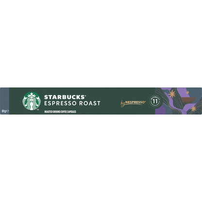 Starbucks By Nespresso Espresso Roast Coffee Pods 10 Pack