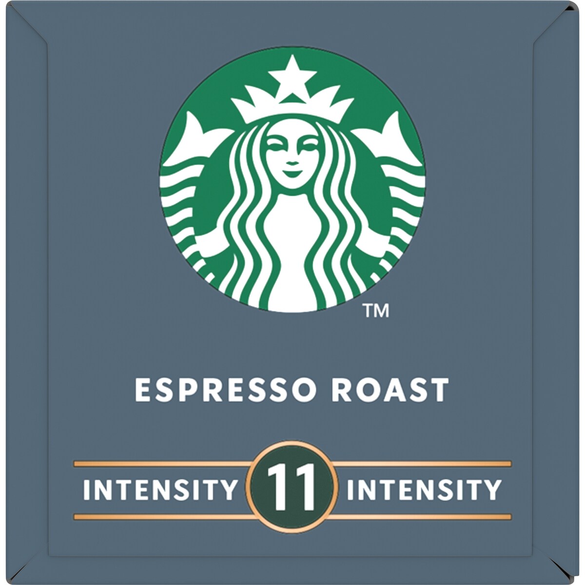 Starbucks by Nespresso Espresso Roast Coffee Pods Capsules 10 Pack
