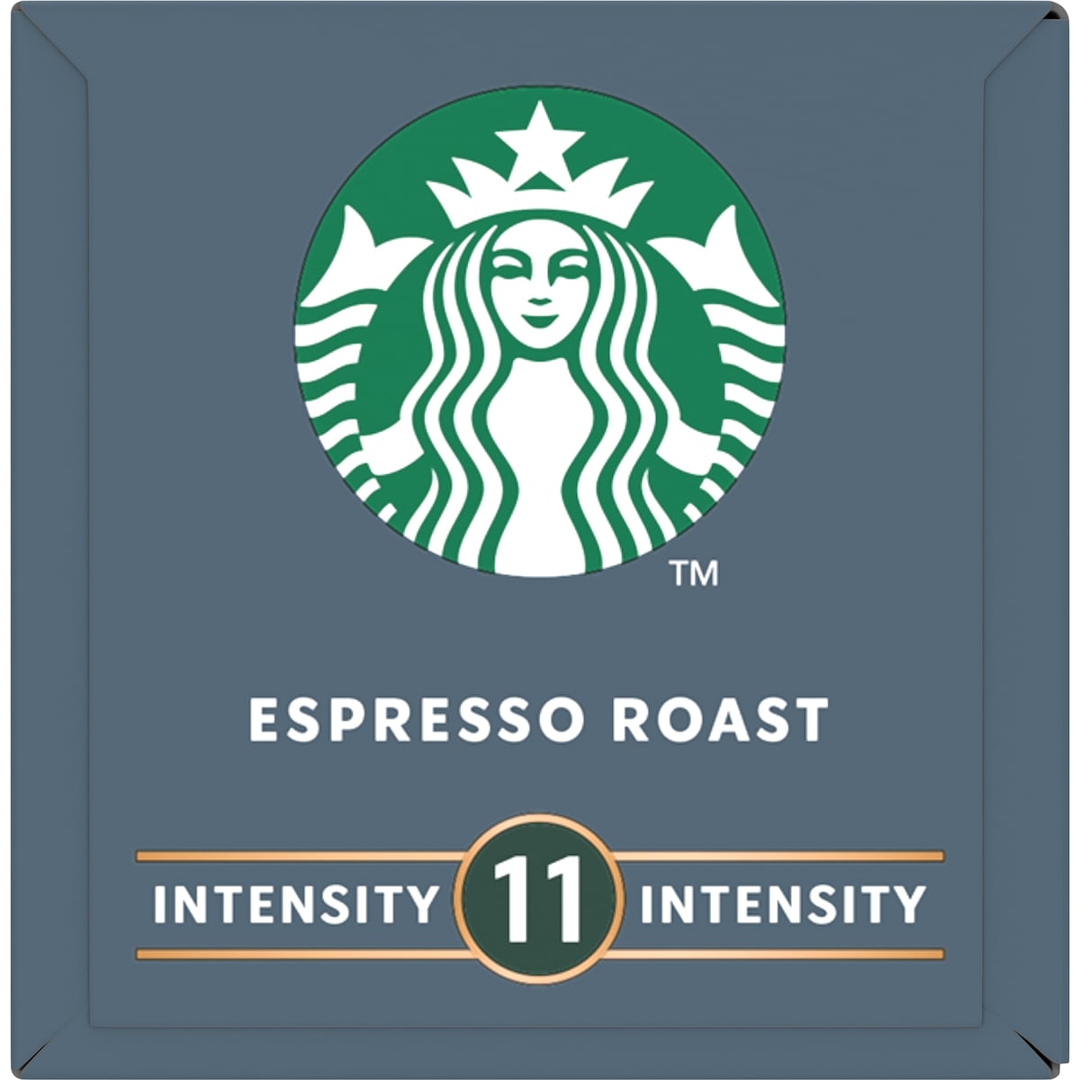 Starbucks By Nespresso Espresso Roast Coffee Pods 10 Pack