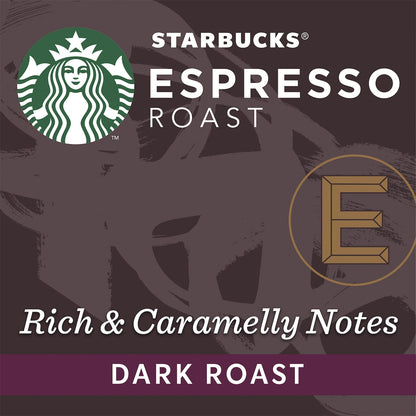 Starbucks By Nespresso Espresso Roast Coffee Pods 10 Pack