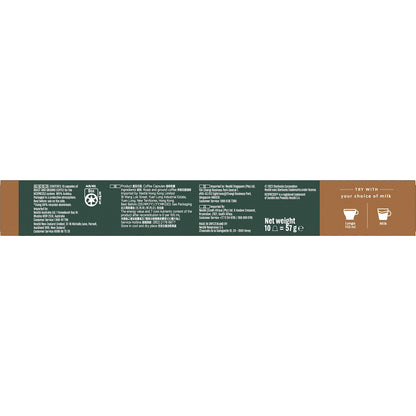 Starbucks By Nespresso House Blend Lungo Coffee Pods 10 Pack