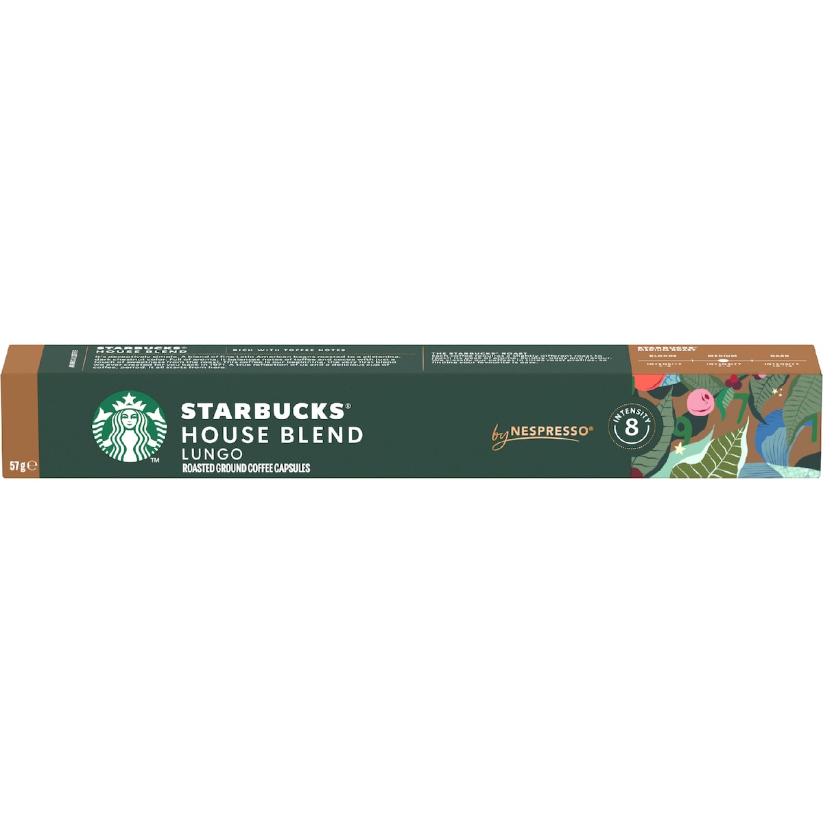Starbucks By Nespresso House Blend Lungo Coffee Pods 10 Pack