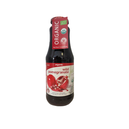 Nuris Organic Wild Pomegranate Juice Bottle - 1L