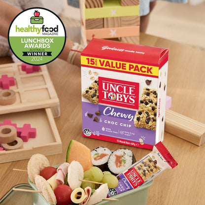 Uncle Tobys Muesli Bars Choc Chip 15 pack