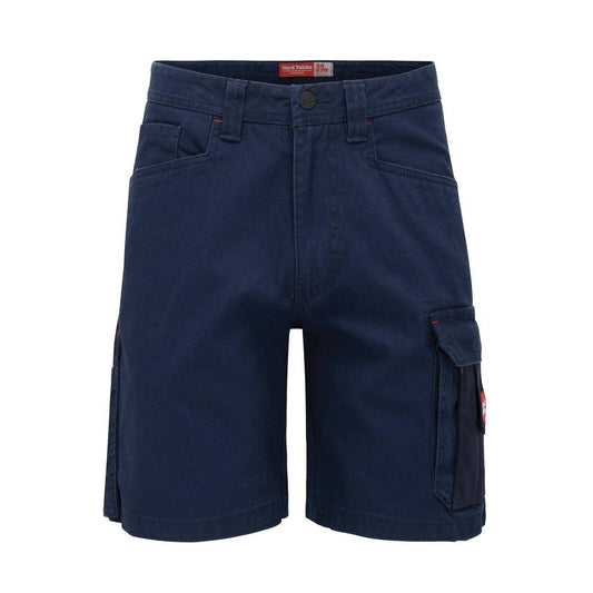 Hard Yakka Navy Legends Cargo Short 87R Cotton Tough Relaxed Fit