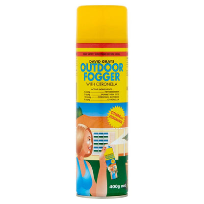 David Gray Outdoor Citronella Fogger - 400g