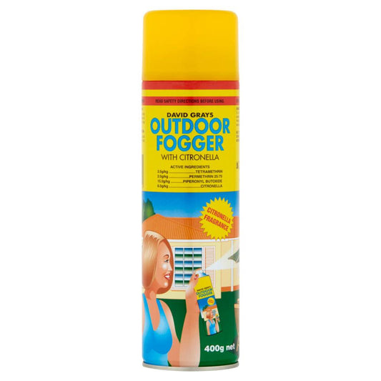 David Gray Outdoor Citronella Fogger - 400g