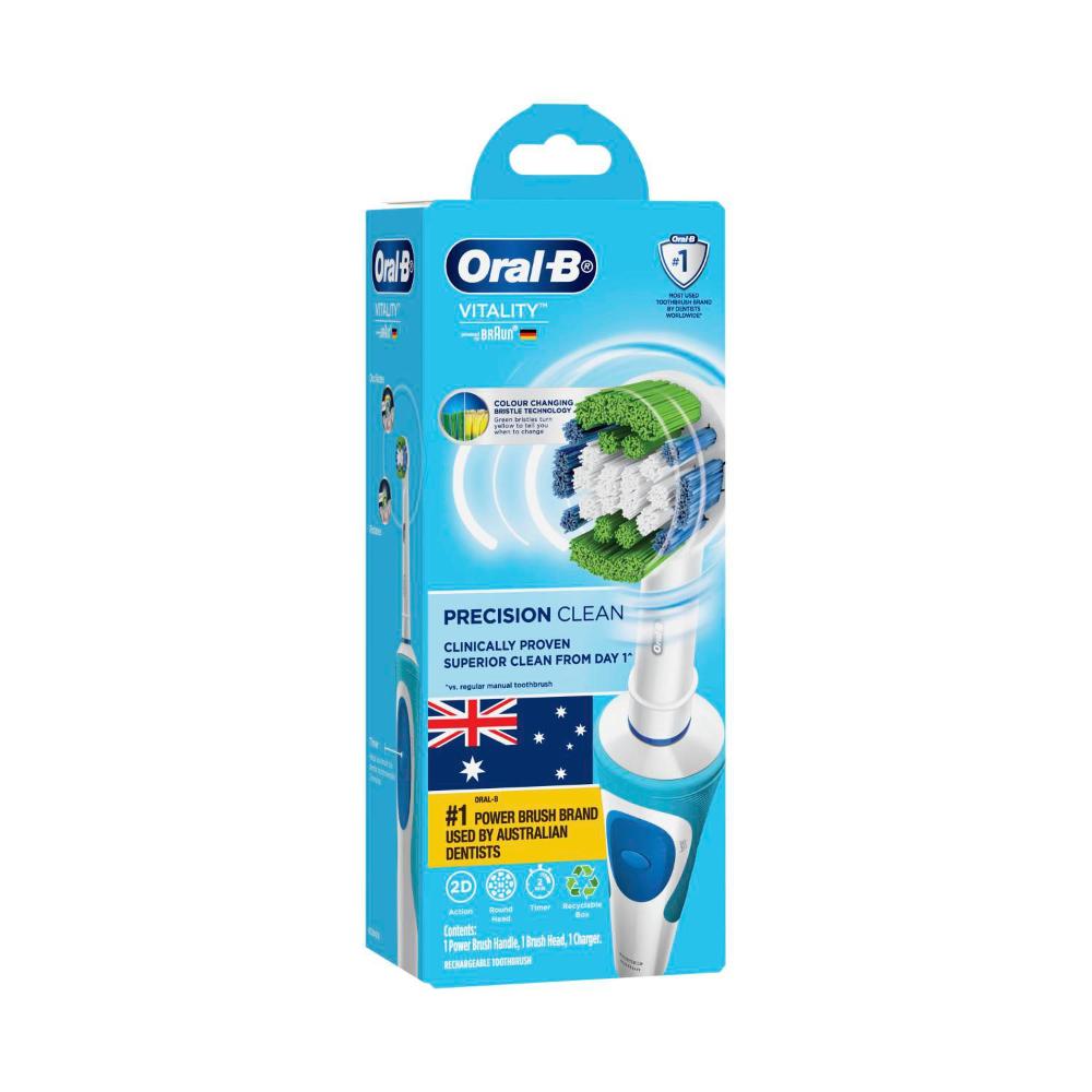 Oral B Vitality Precision Clean Electric Toothbrush - 1 Pack