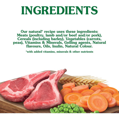 Nature's Gift Adult Wet Dog Food Casserole With Lamb Vegetables & Barley 1.2kg