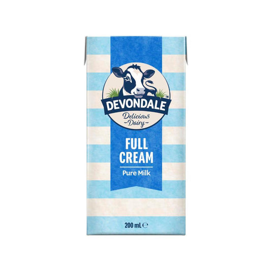 Devondale Uht Full Cream Multipack Milk 200ml - 6 pack