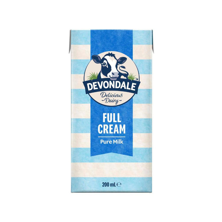 Devondale Uht Full Cream Multipack Milk 200ml - 6 pack
