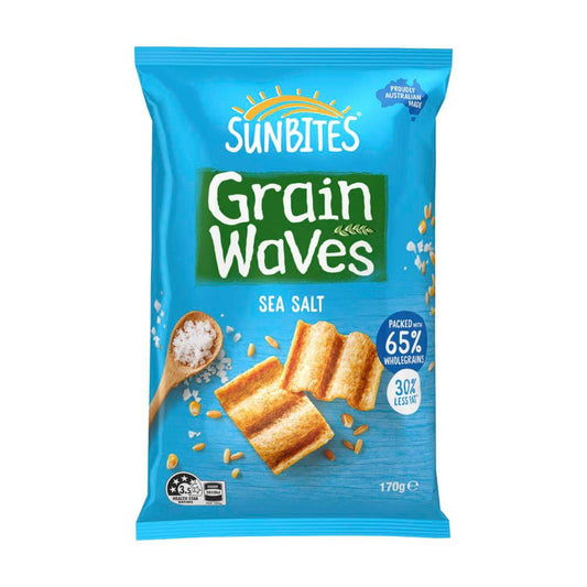 Sunbites Grain Waves Chips Sea Salt - 170g