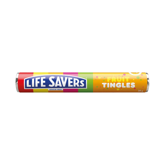 Lifesavers Single Roll Fruit Tingles - 34g