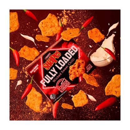 Arnott's Shapes Fully Loaded Crackers Sweet Chilli - 130g