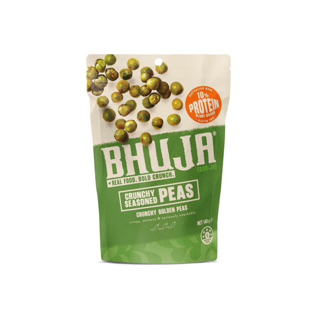 Bhuja Crunchy Seasoned Peas - 140g
