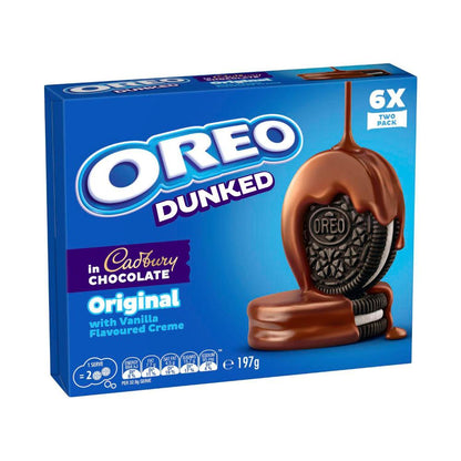 Oreo Dunked Original Cookie Sandwich 6 Pack - 197g