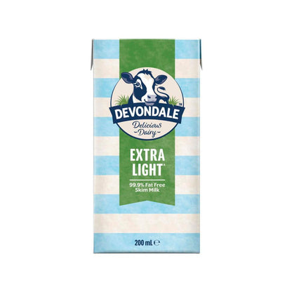 Devondale Uht Skim Multipack Milk 200ml - 6 Pack