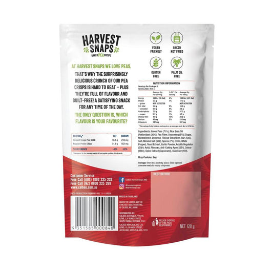 Harvest Snaps Pea Chilli - 120g