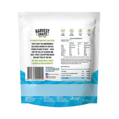 Harvest Snaps Pea Original Salted - 230g
