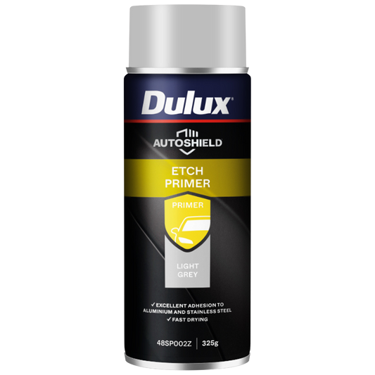 Dulux Autoshield Spray Paint - 340g - Grey Etch Primer