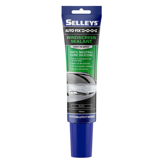 Selleys Autofix Windscreen Sealant - 100ml - Black