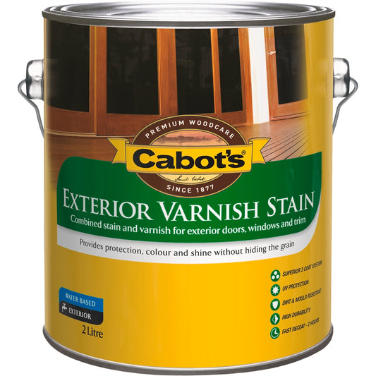 Cabot Maple Exterior Varnish Stain - 2L