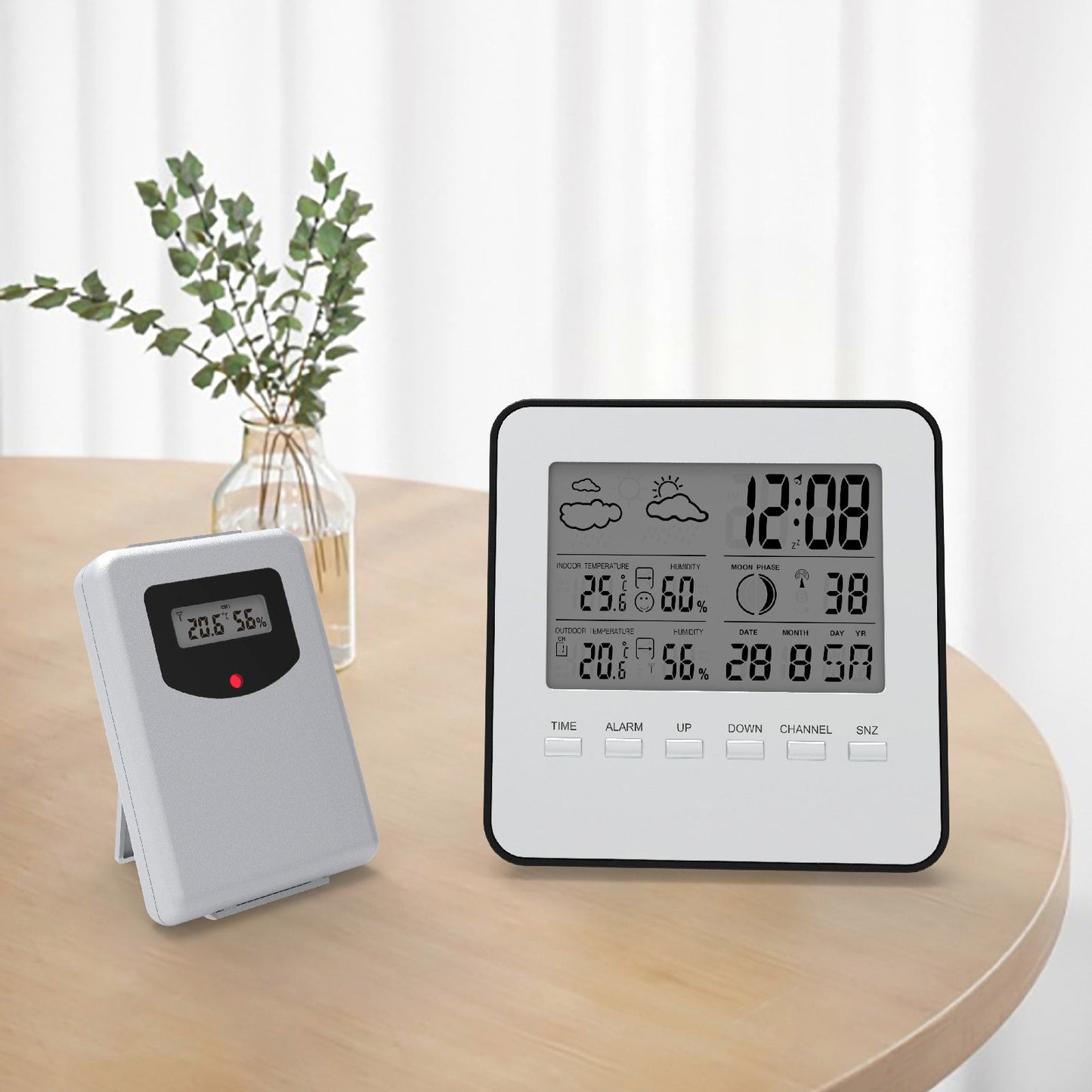 Garden Basics Wireless Weather Station - 130 x 130mm