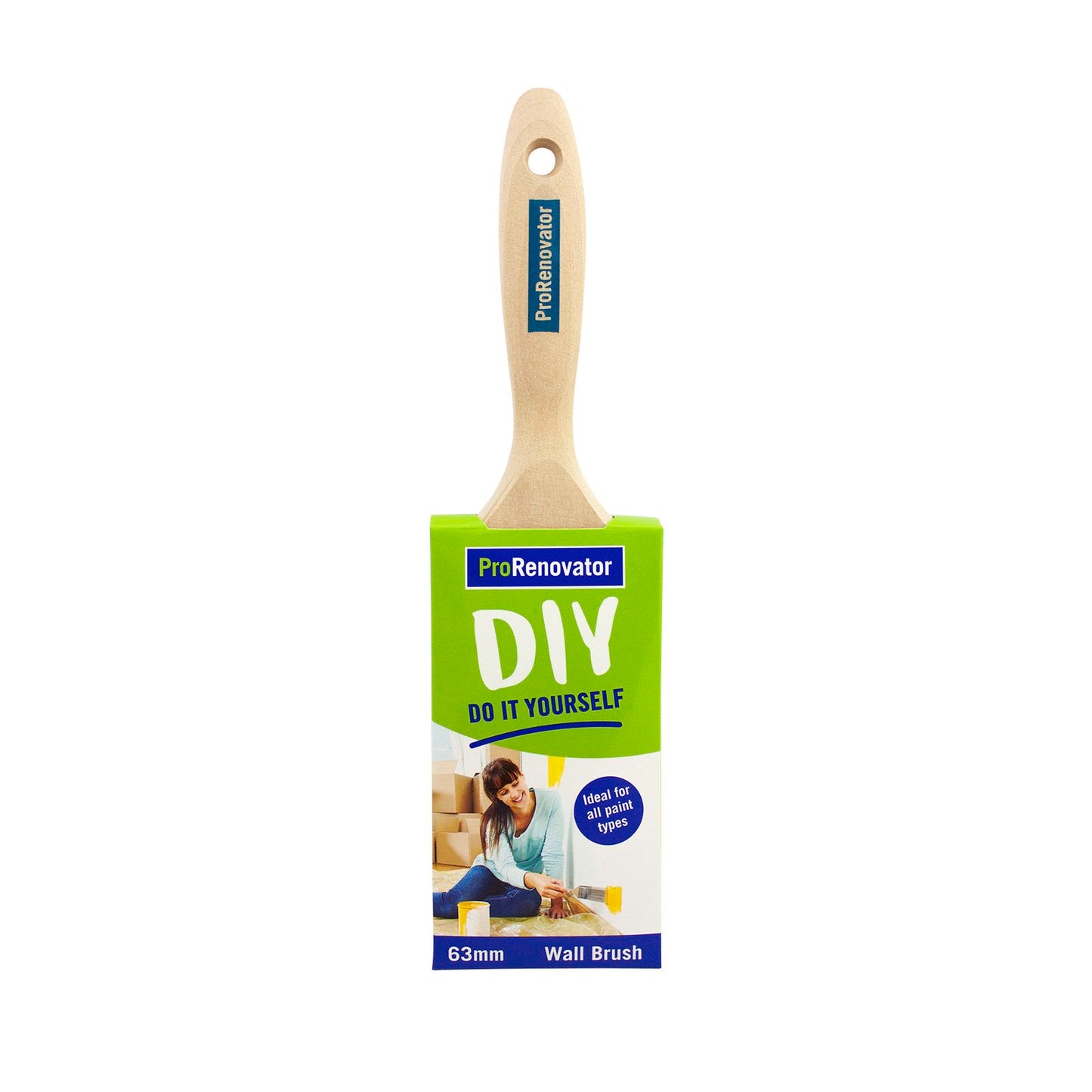 Pro Renovator Wall Paint Brush - 63mm