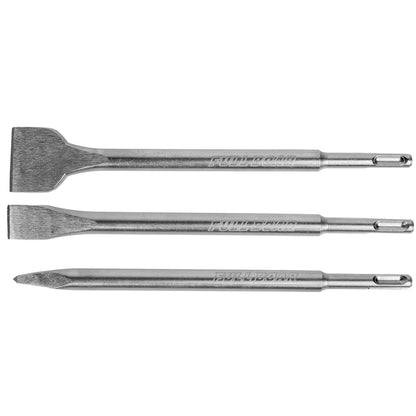 Full Boar SDS Plus Chisel Set - 3 Piece - 250mm