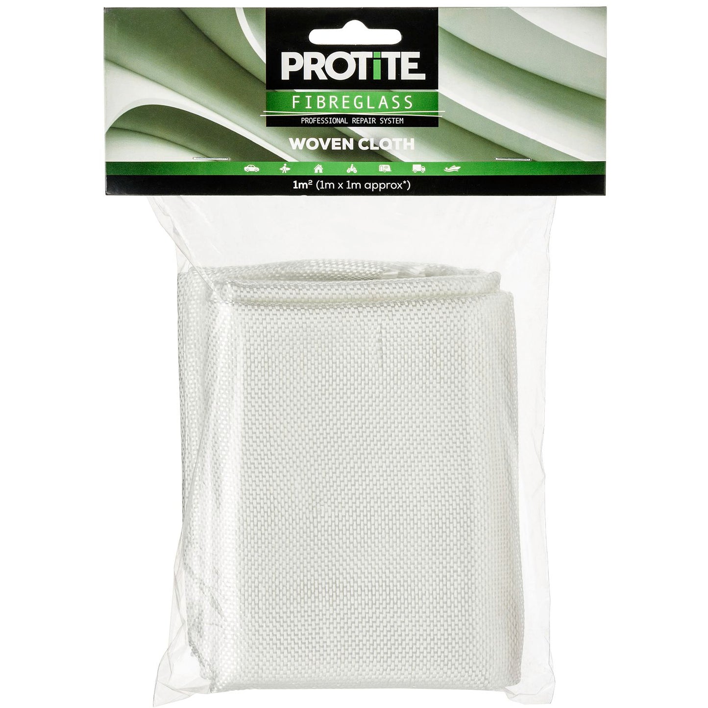 Protite Fibreglass Woven Cloth - 1 x 1m