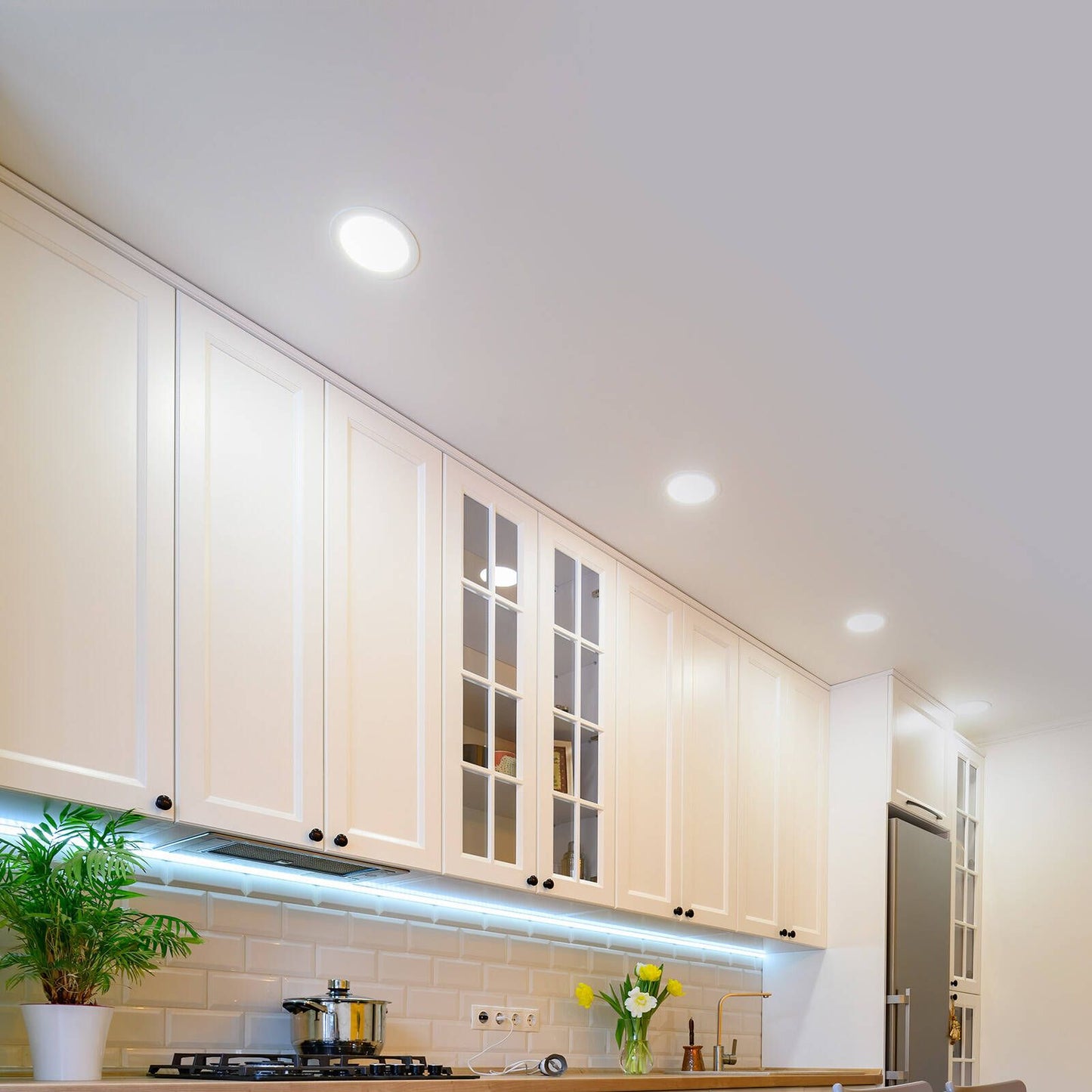 Arlec Tri Colour Dimmable LED Downlight - 9W - 110mm - 5 Pack