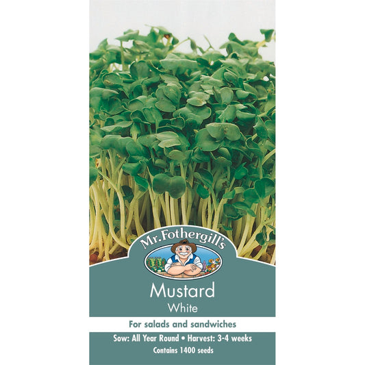 Mr Fothergill Mustard Vegetable Seeds