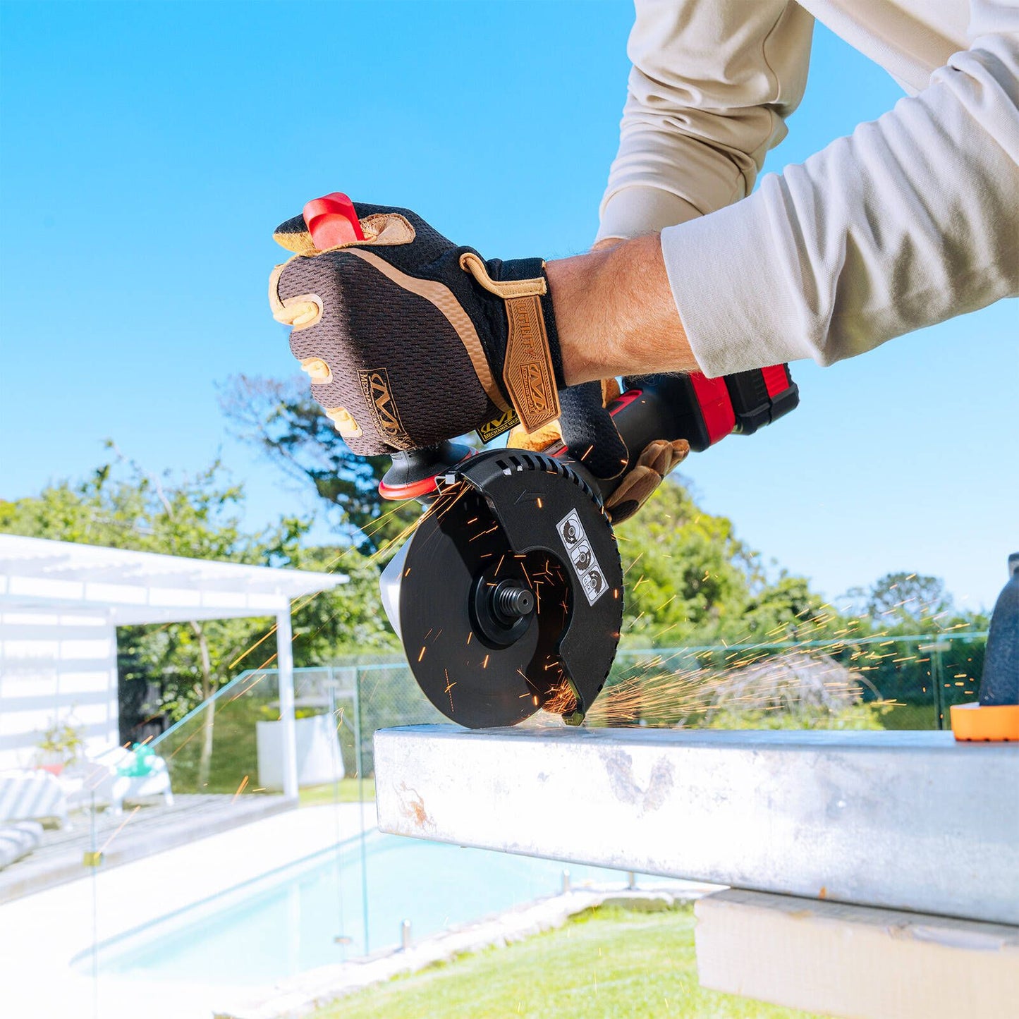 Ozito PXC Brushless Angle Grinder - 125mm - Skin Only