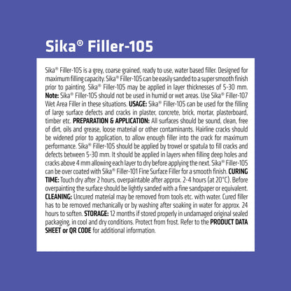 Sika Filler - 400ml - Grey