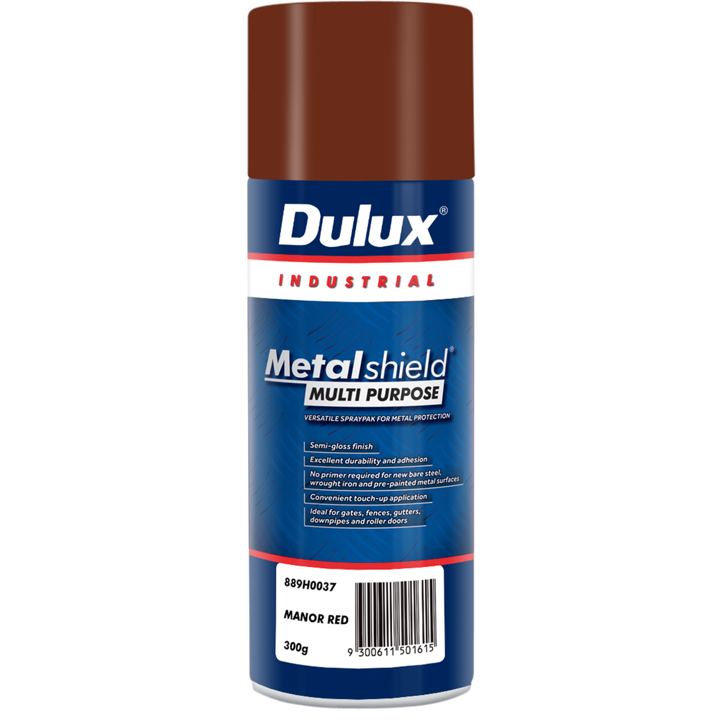 Dulux Metalshield Spray Paint - 300g - Manor Red